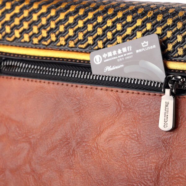 Bolso 8020# Repujado Burdeos Cremallera