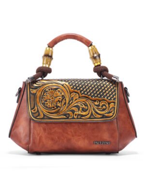 Bolso 8020# Repujado Burdeos Main