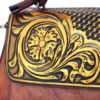 Bolso 8020# Repujado Burdeos Textura