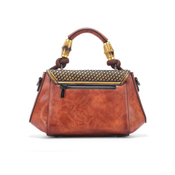 Bolso 8020# Repujado Burdeos Trasera