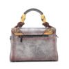 Bolso 8037# Repujado Gris Trasera