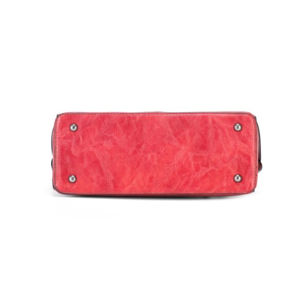 Bolso 8040# Repujado Rojo Base