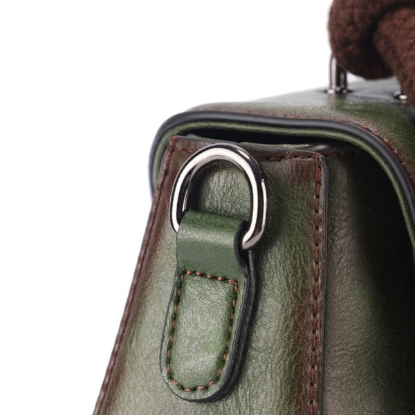 Bolso 8051# Repujado Verde Accesorios