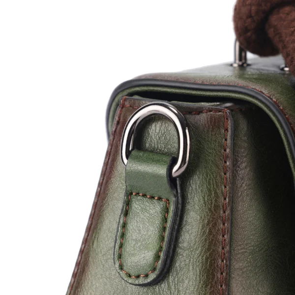 Bolso 8051# Repujado Verde Accesorios