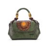 Bolso 8051# Repujado Verde Main