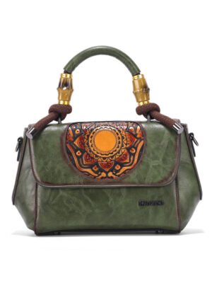 Bolso 8051# Repujado Verde Main