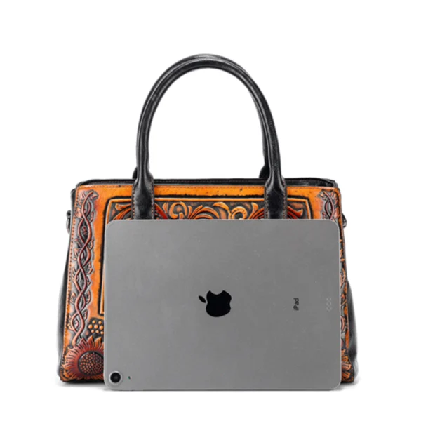 Bolso 8057 1# Repujado Negro Comparacion