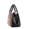 Bolso 8057 1# Repujado Negro Lateral