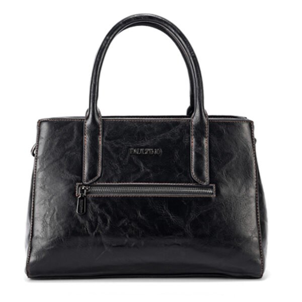 Bolso 8057 1# Repujado Negro Trasera Bolso 8057 1# Repujado Marrón Trasera
