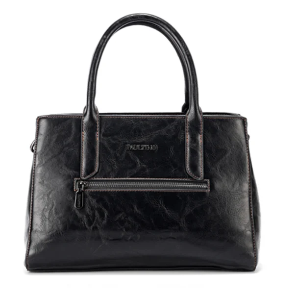 Bolso 8057 1# Repujado Marrón Trasera