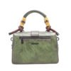 Bolso 8058# Repujado Verde Trasera