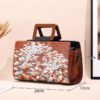 Bolso 8065# Bordado Tamaño Marrón