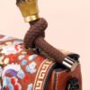 Bolso 8773# Bordado Marrón Accesorios