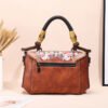 Bolso 8773# Bordado Marrón Trasera