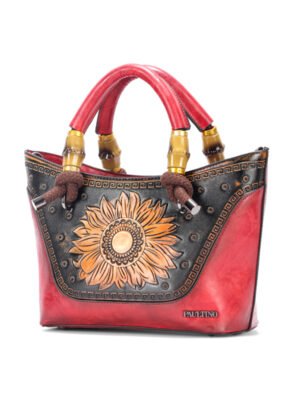 Bolso 905# Repujado Rojo Main