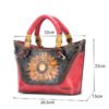 Bolso 905# Repujado Rojo Tamaño