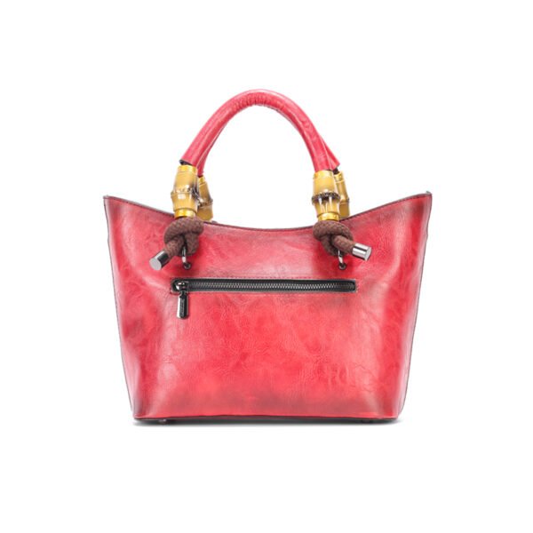 Bolso 905# Repujado Rojo Trasera