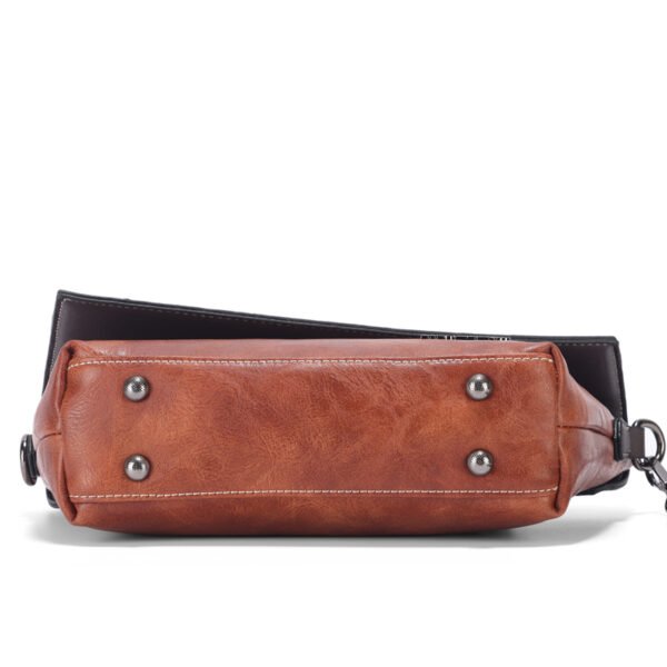 Bolso 945# Bordado Marrón Base