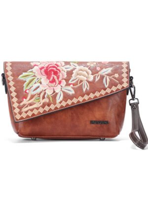 Bolso 945# Bordado Marrón Main