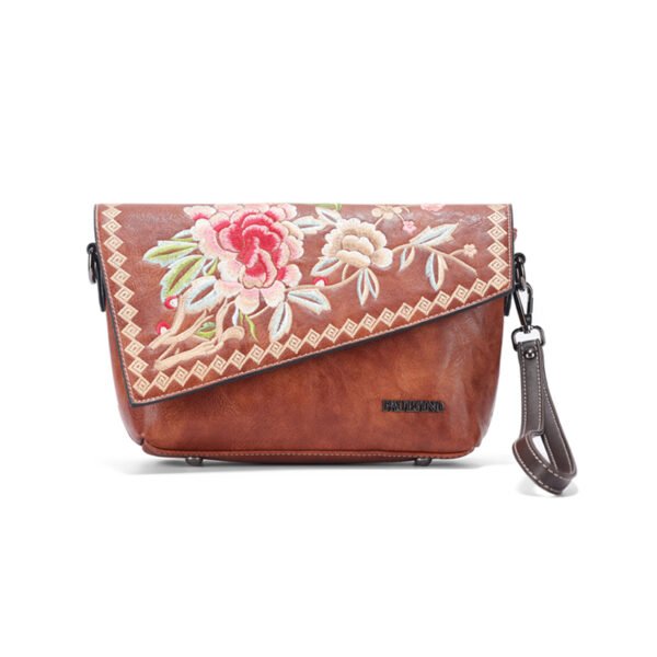 Bolso 945# Bordado Marrón Main