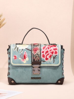 Bolso 950# 2000 Bordado Azul Main