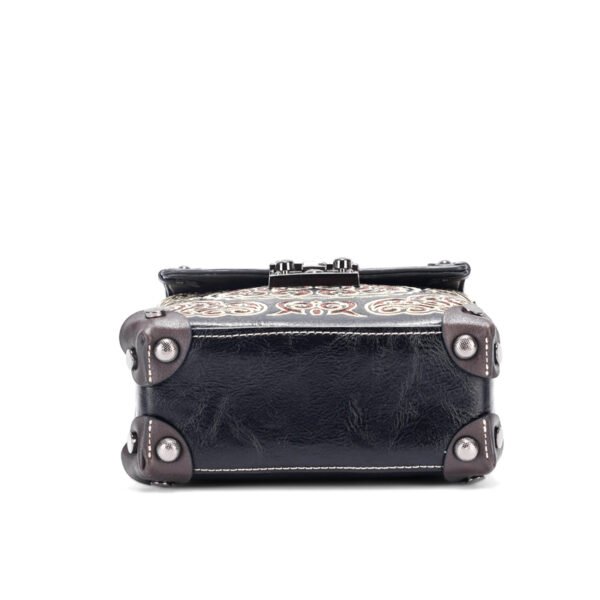 Bolso 951# Bordado Negro Base
