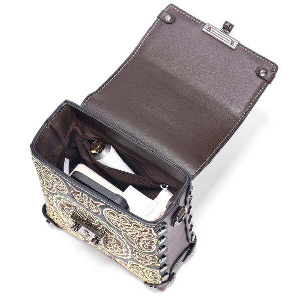 Bolso 951# Bordado Negro Capacidad