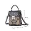 Bolso 951# Bordado Negro Tamaño