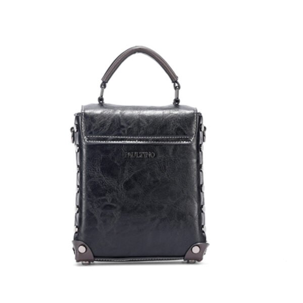 Bolso 951# Bordado Negro Trasera