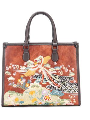 Bolso 952# Bordado Marrón Main