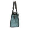 Bolso A901# Bordado Azul Lateral