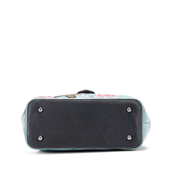 Bolso A944# Bordado Azul Base