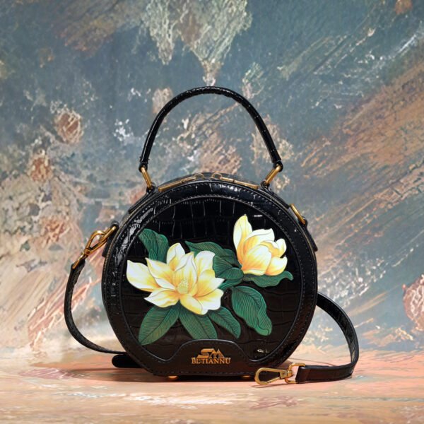 Bolso C6623 1# Repujado Naranja Frontal