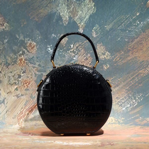 Bolso C6623 1# Repujado Naranja Trasera